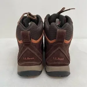 LL Bean Primaloft 200 Gram Hiking Boots Mens Size 8M Brown Lace Up #296512 LL Bean Primaloft 200 Gram Hiking Boots Mens Size 8.5W Brown  main image 2